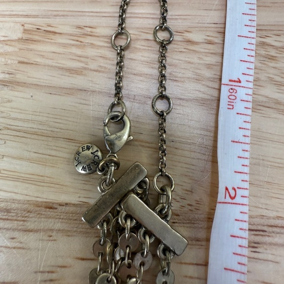 J. Crew Gold Necklace Layered Y-Shape Design - Picture 7 of 7